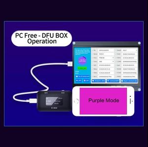 JC B-BOX-programador de dispositivos IOS de una tecla, tecnología negra, modo morado, A7-A11 para <span class=keywords><strong>iPhone</strong></span>, serie completa