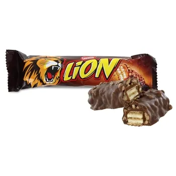 Barre à chocolat capteur Lion, 42g, chocolat