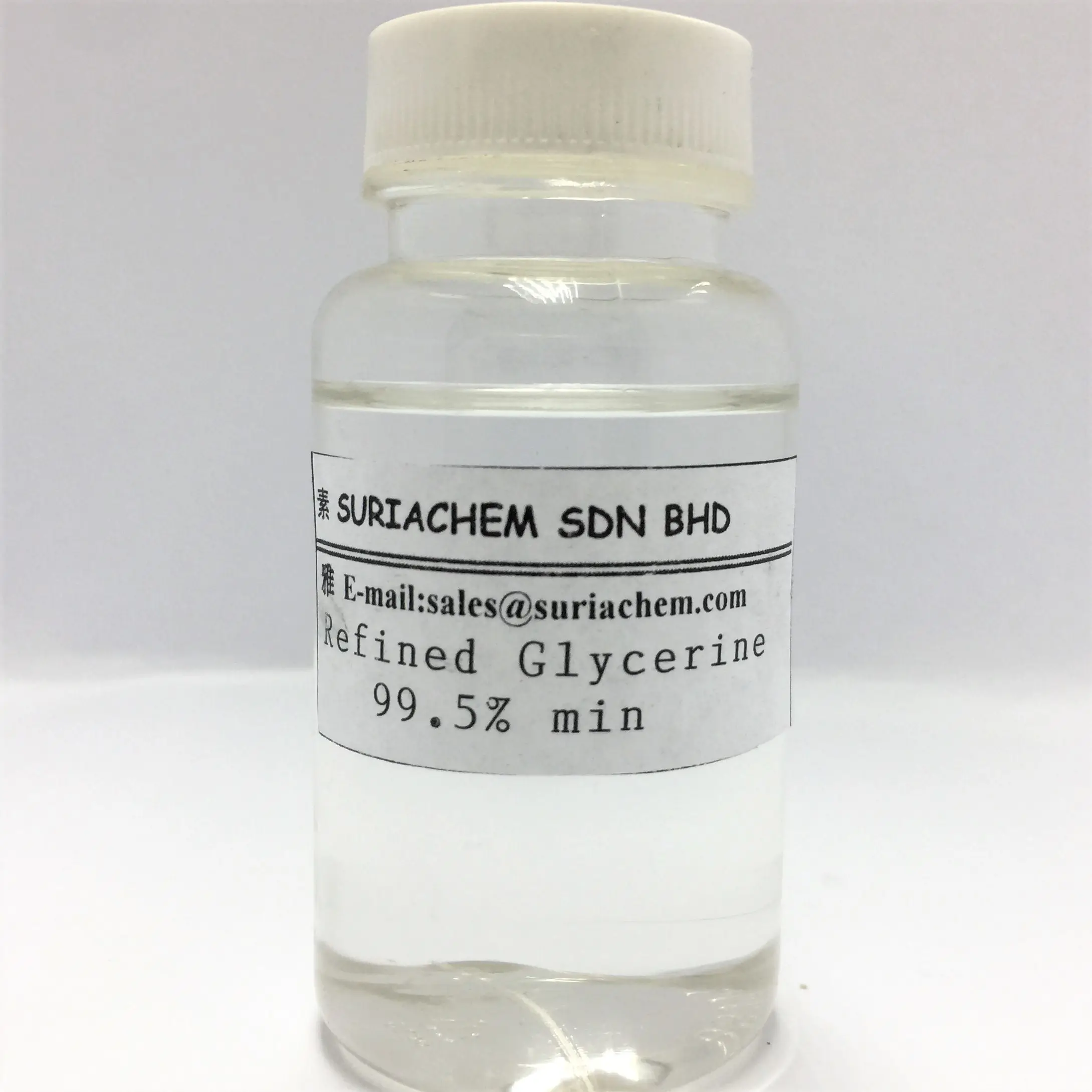 Glicerina refinada 99.5% min IBC