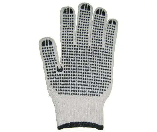 PVC Dotted Cotton Glove