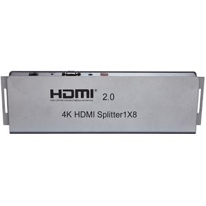 1x8 <strong>HDMI</strong> <strong>Splitter</strong>, <strong>1</strong> in <strong>8</strong> Out <strong>HDMI</strong> <strong>Splitter</strong> Audio Video Distributor Box Support Full HD 3D &amp; 4K X 2K Compatible - Product Image 3