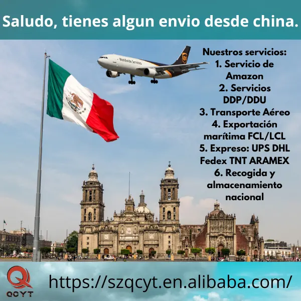 Mexique DDP CIF DDU moins cher monovics coût transitaire SEA/AIR agent d'expédition de Shenzhen Chine