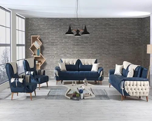 BAUMWOLLE SOFA SET WOHNZIMMER MÖBEL BEST SELLER PRODUKT HOCHWERTIGES MODERNES LUXURIÖSES WIRTSCHAFT LICHES STYLISCH BEVORZUGT