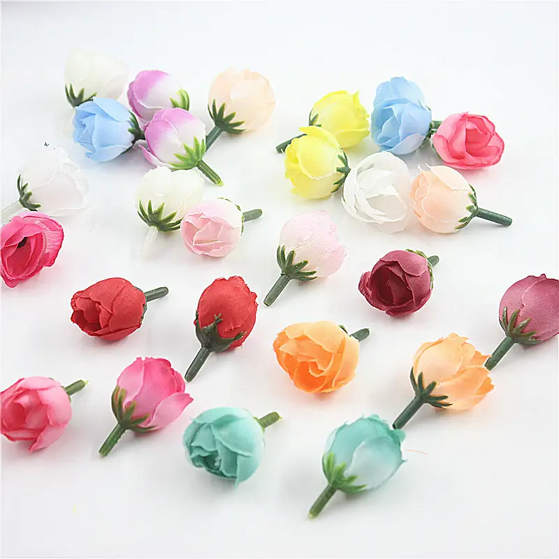 Flores artificiais para decoração, rosas em tecido com toque de 2cm, flores de rosa, casamento, decoração