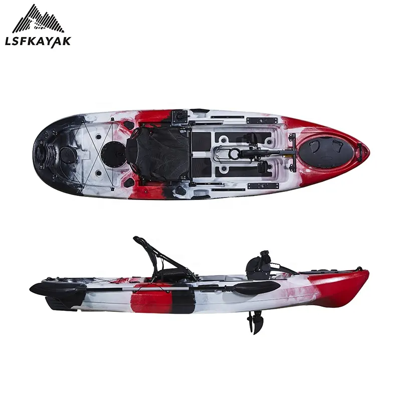 LSF-Pedal para Kayak de pesca, nuevo diseño, fábrica, con asiento de aluminio, Kayak