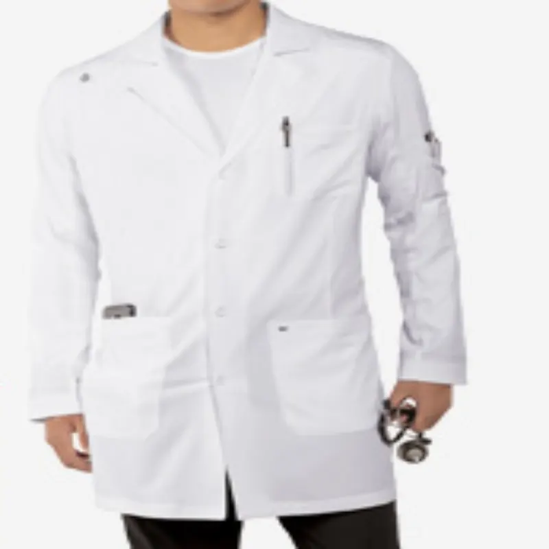 Uniforme de hospital profissional do homem da moda do médico do hi vis scrubs/casacos do laboratório