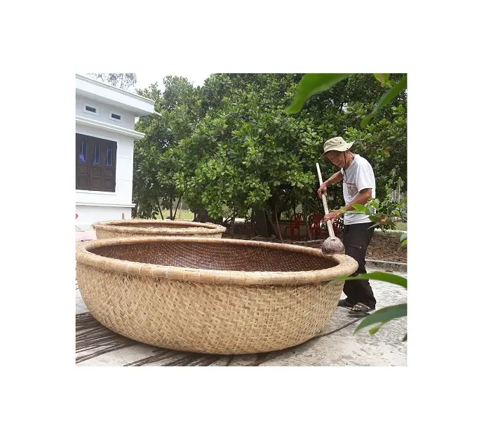 Bamboo Rowing Boat For Sale In Vietnam (PITA +84 797987481)