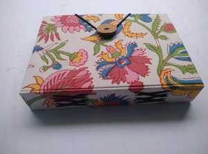Designer Indian <strong>Notebook</strong> Handmade Journal Diary Beautiful Floral Printed Cover Journal <strong>Notebook</strong> Office Diary - Product Image 3