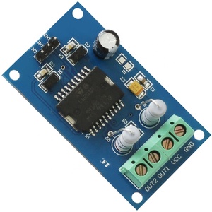 Taidacent Single-chip DC Azionamento Del Motore di Controllo 24v pwm di controllo del motore L6201 Modulo di Controllo del Modulo di Azionamento del Motore di CC - Product Image 3