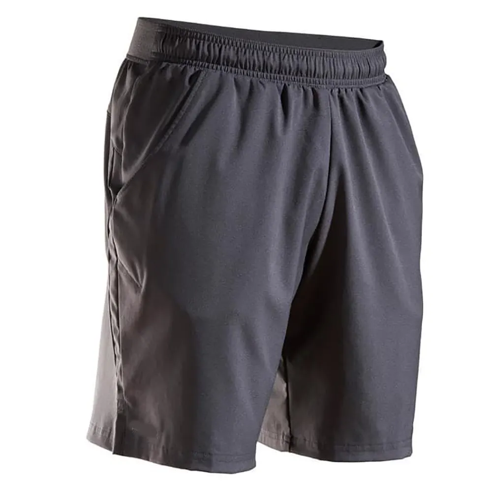 Pantalones cortos de tenis de cintura elástica para hombre, ropa de entrenamiento de poliéster