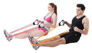 ALLWINWIN RST53 Resistance <strong>Tube</strong> - 3 <strong>Tubes</strong> Exercise Workout Band - Product Image 2