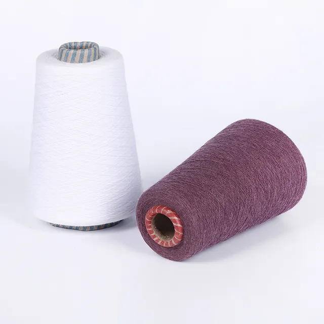 Tecido de tecido de tecido de tecido de tecido de tecido de tecido de tecido de tecido reciclado com alta tenacidade, misturado de algodão