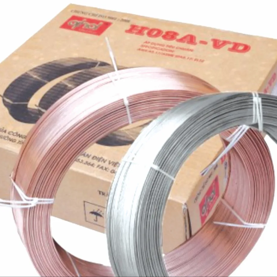 BEHIGH QUALITY VIET DUC WELDING WIRE H08A-VD ASUS/AWS A5.17 EL12 BENEATH PROTECTIVE DRUG PLATED COPPER