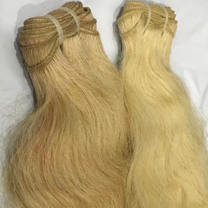 ผลิตภัณฑ์พิเศษผมมนุษย์ธรรมชาติวัดผม REMY บริสุทธิ์613สีบลอนด์และสีชมพูรวมกลุ่มผมหยักลึก FEDEX การจัดส่งสินค้า - Product Image 1