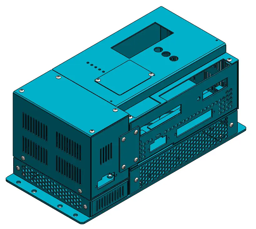 اتصال التحكم AVR مربع CNC تحكم 1 تبادل 1 الضمان الصفائح المعدنية الضميمة صندوق إلكتروني