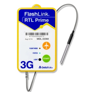 DELTATRAK Modelo 22368 FlashLINK RTL Prime 3G Registrador de datos digitales criogénicos Controlador de temperatura industrial Registro en tránsito PDF - Product Image 1
