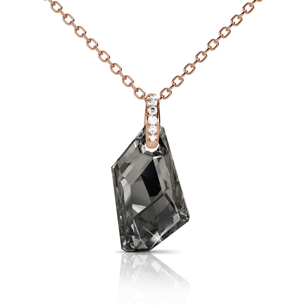 S925 Silver With 18k Rose Gold Plated Pendant