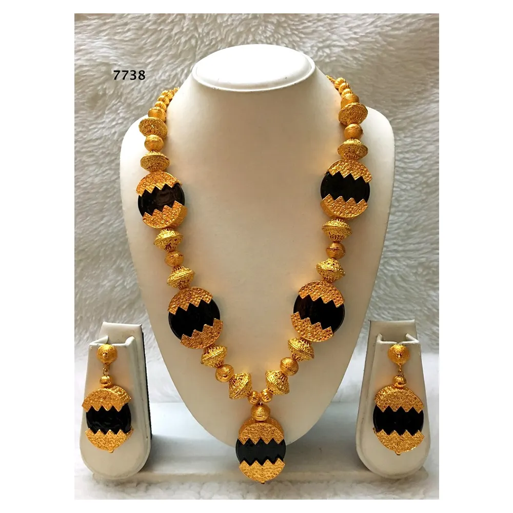 Best Design Ngalam African Necklace Style Set Jewellery