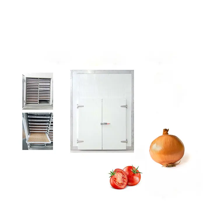 stainless steel onion tomato drying machine with heat pump for industrial dried vegetable fruits dehydration