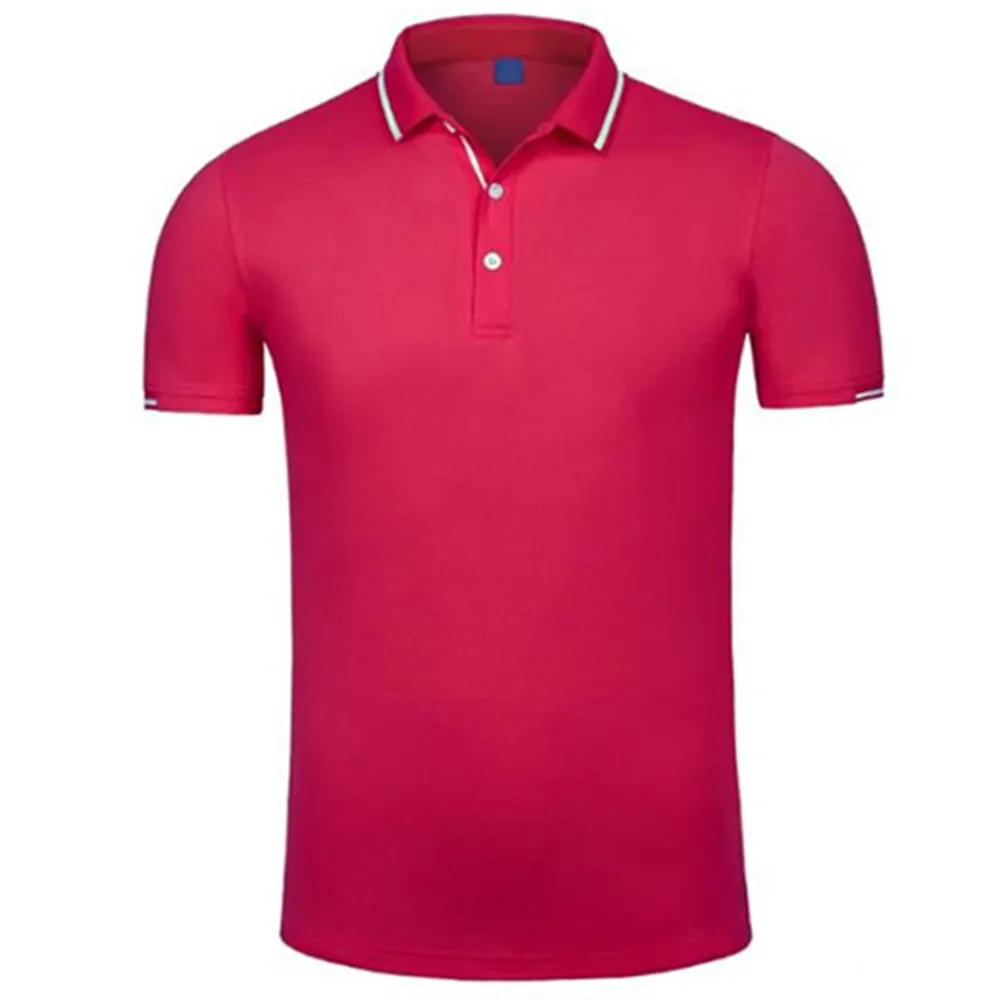 De cuello de Polo de los hombres T- Shirt venta mejor calidad de los hombres de algodón cómodo/poliéster camisa de Polo