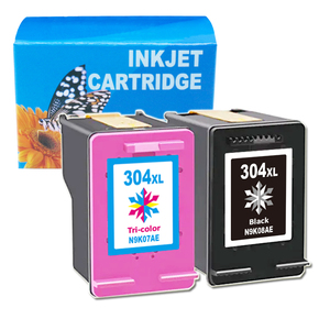 Yüksek kaliteli 304XL uyumlu yazıcı mürekkep <span class=keywords><strong>hp</strong></span> için kartuş 304 hp304 xl Deskjet 2620 <span class=keywords><strong>2622</strong></span> 2630 3730 3732 Envy 5010 5020