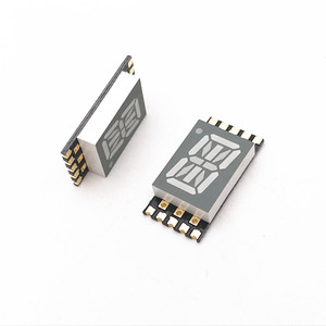 Jstronic 0.4 Inch (10.16mm) <strong>Character</strong> Height Smd 14 <strong>Segment</strong> Alphanumeric LED <strong>Display</strong> - Product Image 2
