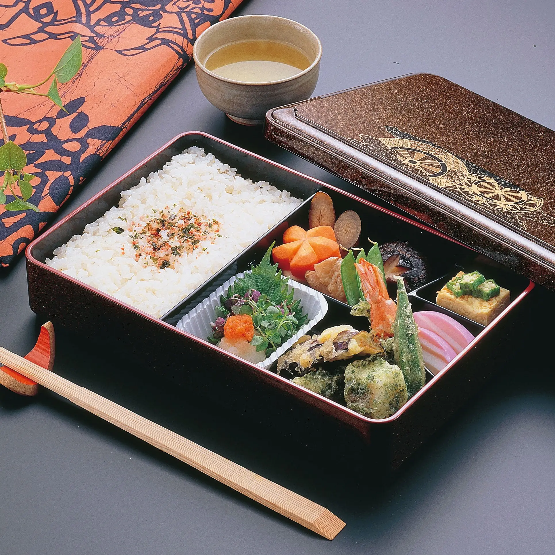 Fiambrera bento con patrones japoneses, caja de comida de melamina directa de fábrica para restaurantes y hoteles, 0-1L