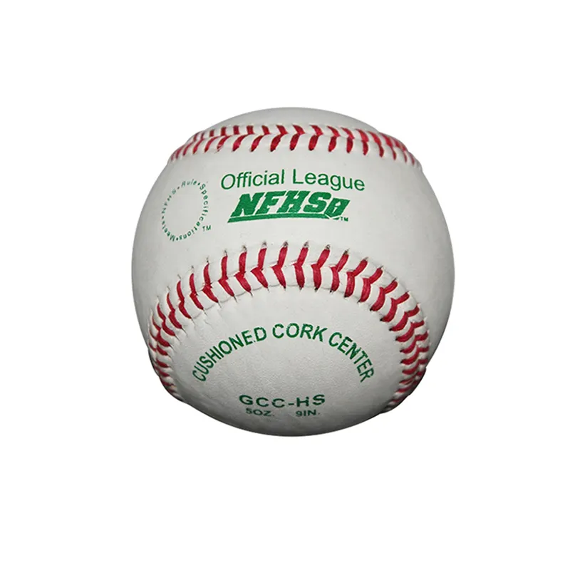 9inch cowhide full grain leather cover with wool winding cushioned cork center official league baseball ball