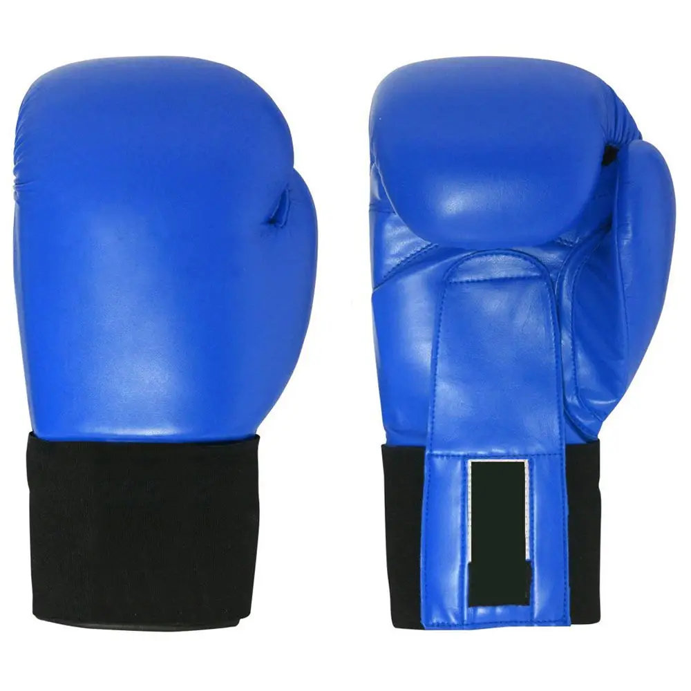 Боксерские перчатки из воловьей кожи Королевского синего цвета, оптовая продажа, 8 унций 10 унций 12 унций 14 унций, боксерские перчатки из искусственной кожи с индивидуальным логотипом, производство