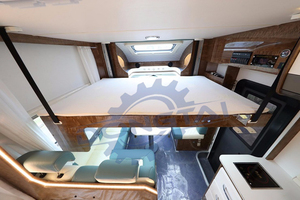 ที่มีคุณภาพสูง Rv คาราวานยกฐานเตียง/Motorhome อุปกรณ์เสริมคาราวานที่มีไฟฟ้ายกเตียง