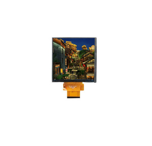 Pannello di tocco a 3.4 pollici rettangolare dell'oem 3.4 "pannello di visualizzazione lcd quadrato di tft 480X480 280 interfaccia dei nits RGB con il bordo - Product Image 2
