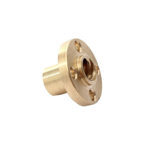 カスタマイズされたサイズ1/2 "5/8" 鍛造丸真鍮ねじフランジブッシング接続パイプ継手直接工場価格 - Product Image 2