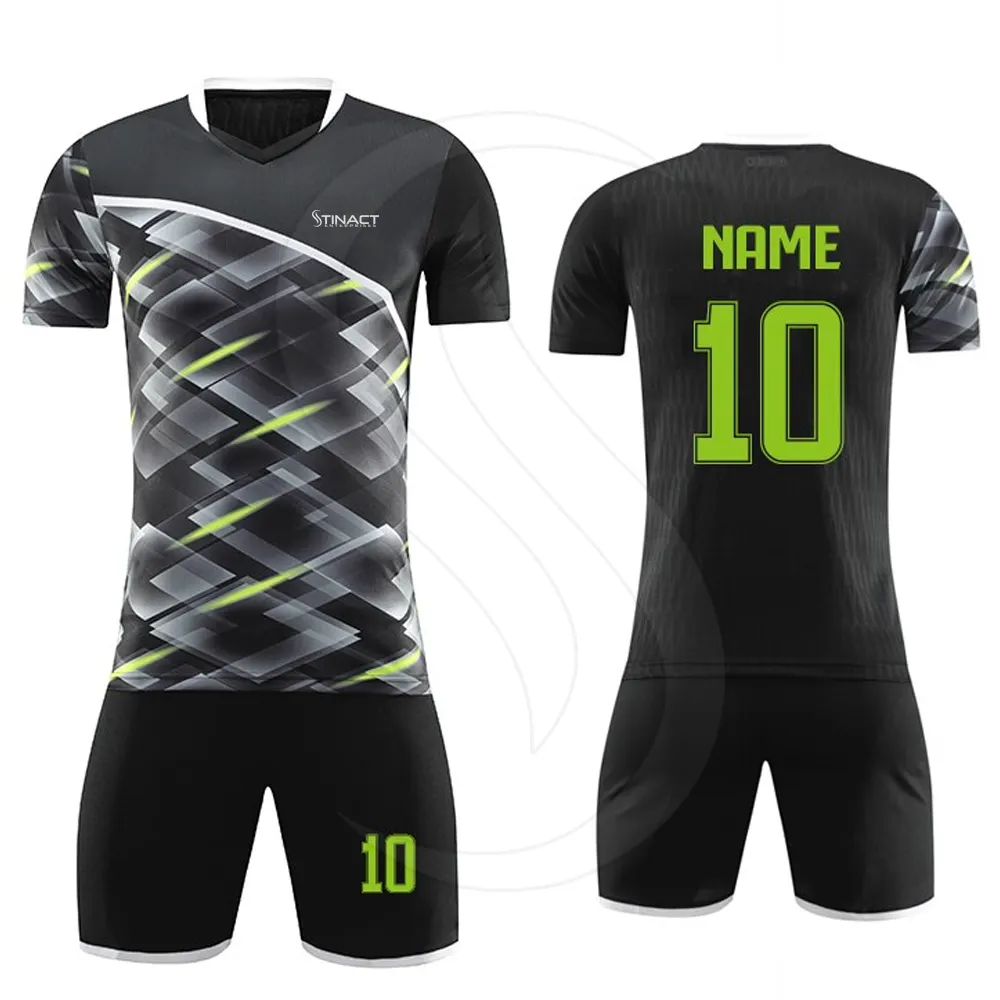 Camiseta de fútbol personalizada, uniforme deportivo, impresión por sublimación, nuevo modelo, 2021