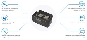Teltonika FMB003 OBD GPS Tracker Waterproof GSM Glonass CAN BUS Reader PC View Reads Engine RPM Fuel <strong>Level</strong> Fault <strong>Codes</strong> Mini GPS - Product Image 3