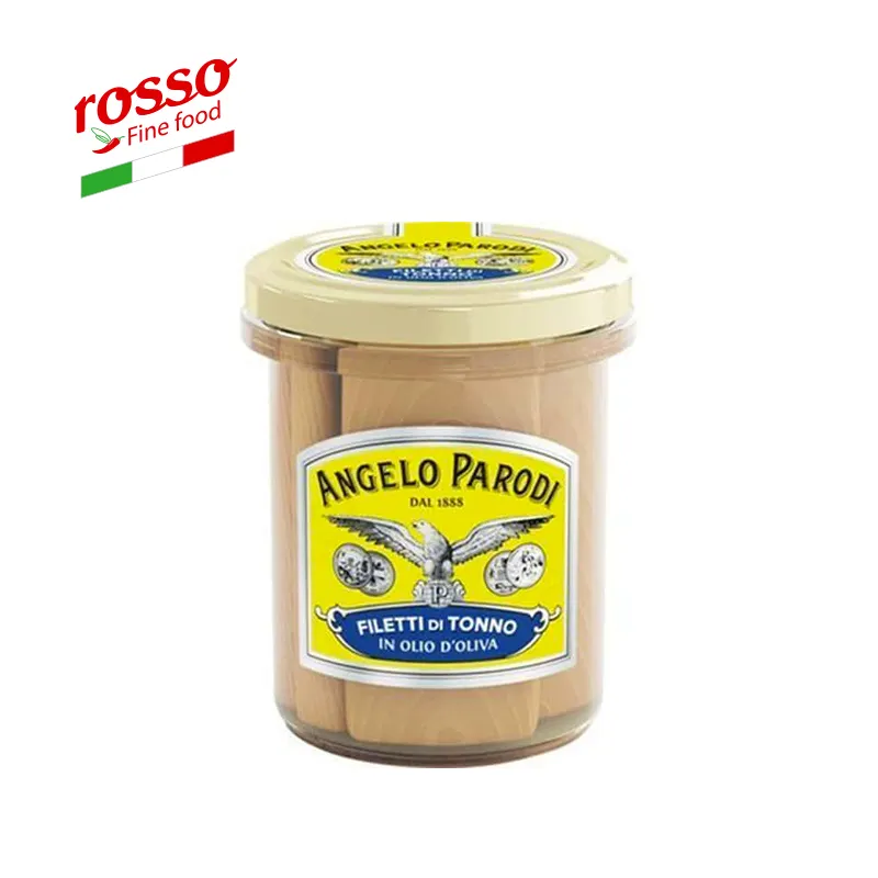 एंजेलो Parodi टूना में Fillets जार 425 g tonno sott'olio-इटली में किए गए