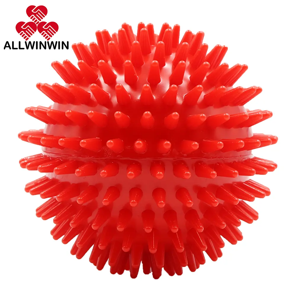 ALLWINWIN SMB05 كرة تدليك شائكة-9 سنتيمتر PVC سبايك سبايك الأسطوانة