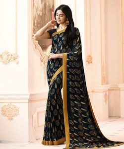 インドパーティウェアサリーウェディングスラット最新デザイン低価格サリブティック卸売業者インドウェディングウェア - Product Image 3