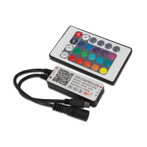 Smart APP MINI WIFI 24Keys IR <strong>RGB</strong> <strong>Controller</strong> for Constant Voltage <strong>Led</strong> Light - Product Image 4