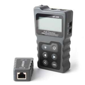 Power over Ethernet Network Tester Cat5 Cat6 LAN Tester Herramienta de detección con pantalla LCD para equipos Máquina Prueba DE TRABAJO - Product Image 1