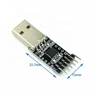 USBからシリアルポートモジュールCP2102CH9102モジュールUSBからTTLSTCダウンローダーUART - Product Image 5