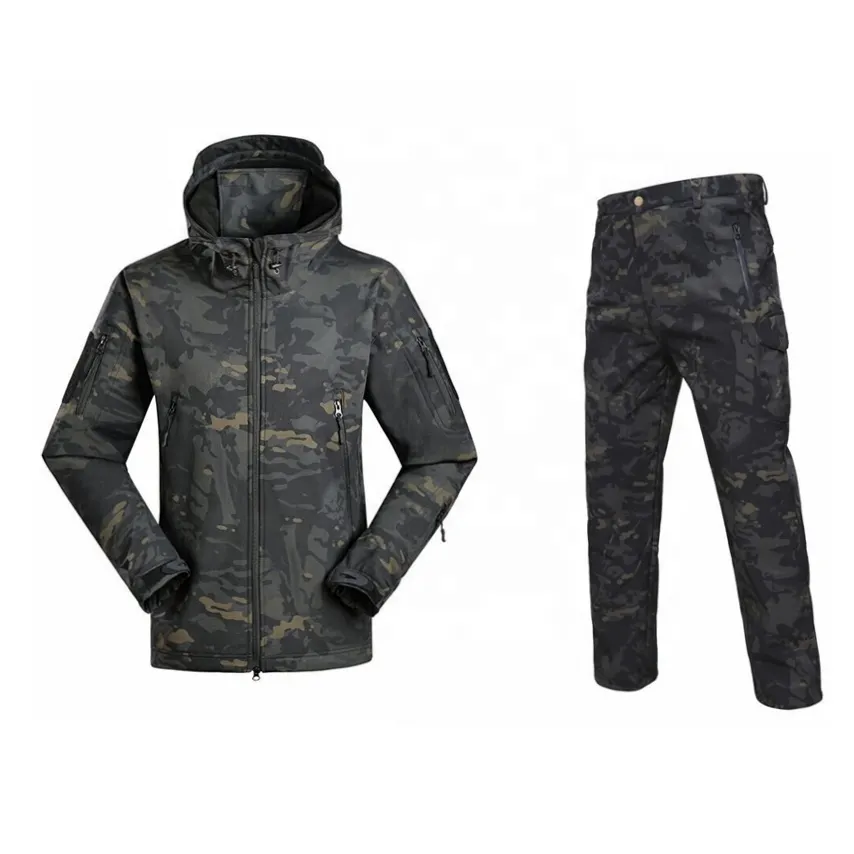 Giacca Ghillie abbigliamento invernale abiti da caccia per uccelli acquatici in vendita tende e materiale mimetico CW-1310 Custom PK