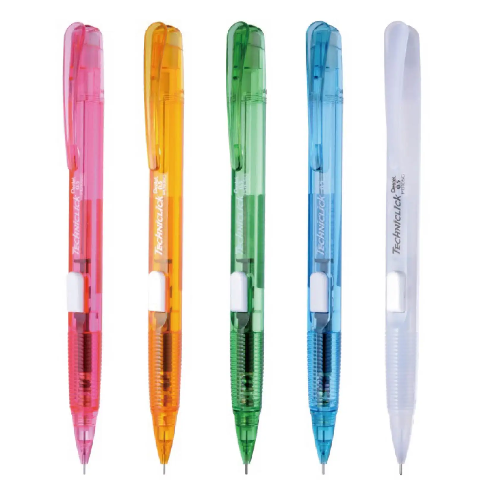 Voor Pentel STA-PD105C Techniclick Zijpers Gelei Kleur Transparante Pen 0.5Mm Mechanisch Potlood