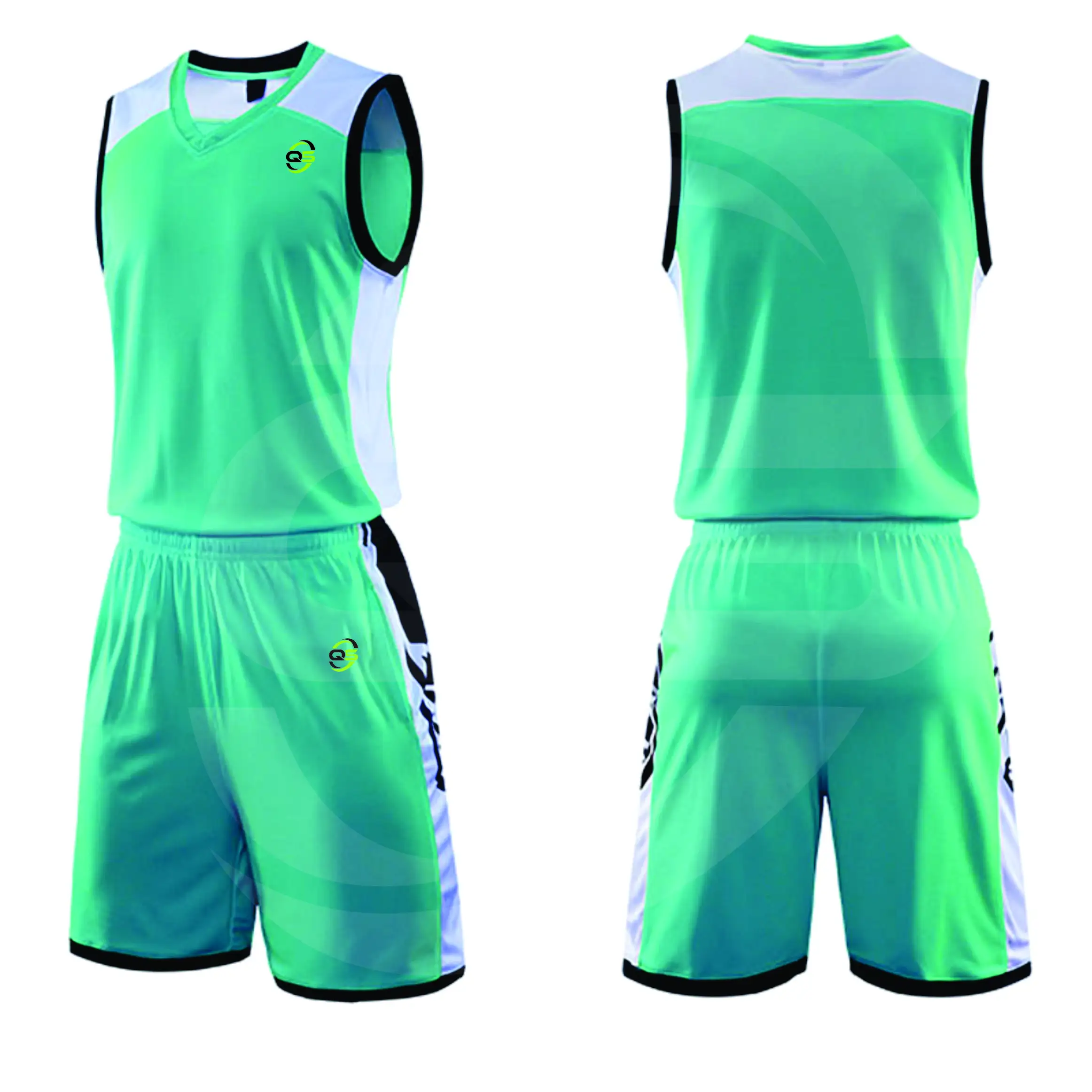 Latest European sizes custom made men mesh sublimation basketball uniform
