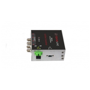 Receptor de fibra óptica de un núcleo, 1 entrada óptica, 4 coaxiales de salida para polaridad satelital - Product Image 1