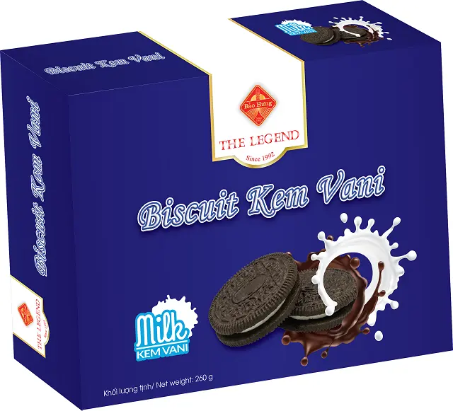 Legend-crema Vani para galletas, bolsa de plástico, 260GR, sabores: Chocolate, fresa, vainilla y mantequilla de leche