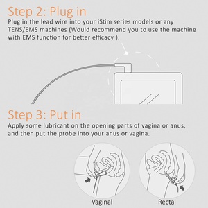 PR-18A Kegel, perangkat kontrol vagina garansi 1 tahun Kelas II terbuat dari baja dan bahan ABS - Product Image 4