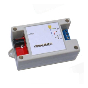 Taidacent DC5-24V 1 Kanal ESP8266 WIFI Relais 1 Digital Eingang ModBus TCP WIFI Tipp Relais Verzögerung Schalter mit Shell - Product Image 1