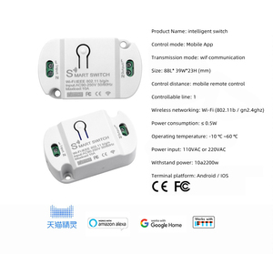 无线智能开关遥控接收器Wifi智能开关断路器图雅开关 - Product Image 5