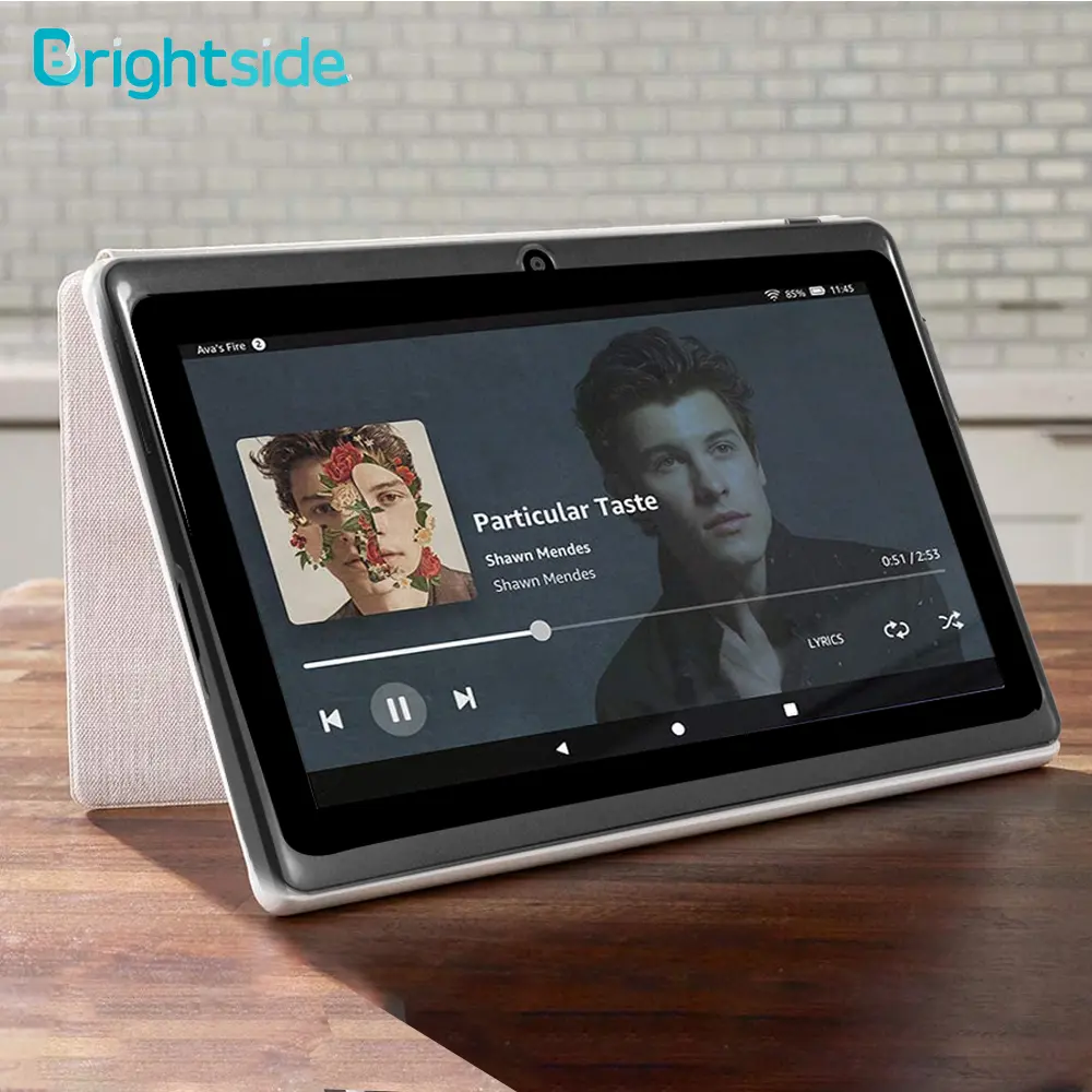 Brightside personalizado ODM de fábrica Mini Wifi Tablet y enseñanza Tablet caso y accesorios para nueva tableta de 7 pulgadas