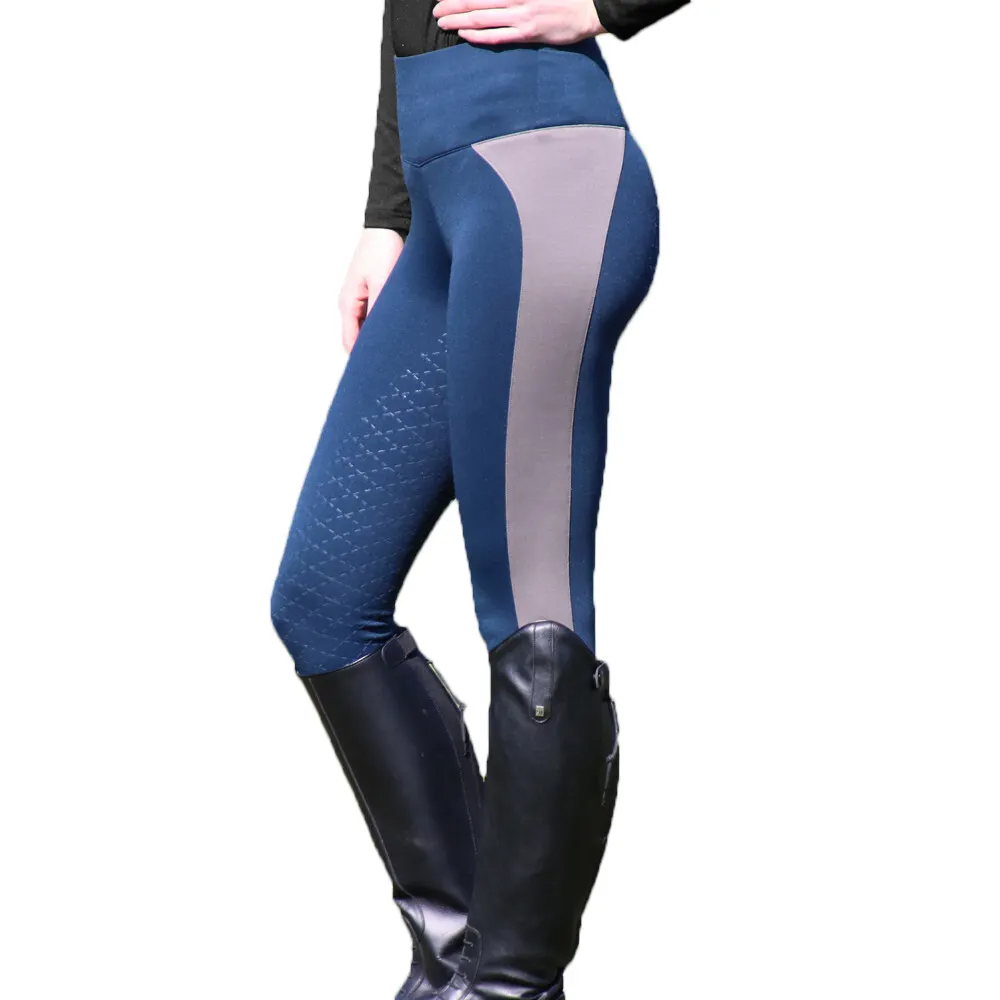 Fitness Rijden Legging Kleur Combinatie Riding Tight